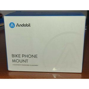 Andobil Bike Phone Mount - clamp and gaskets only. See photo. Open Box